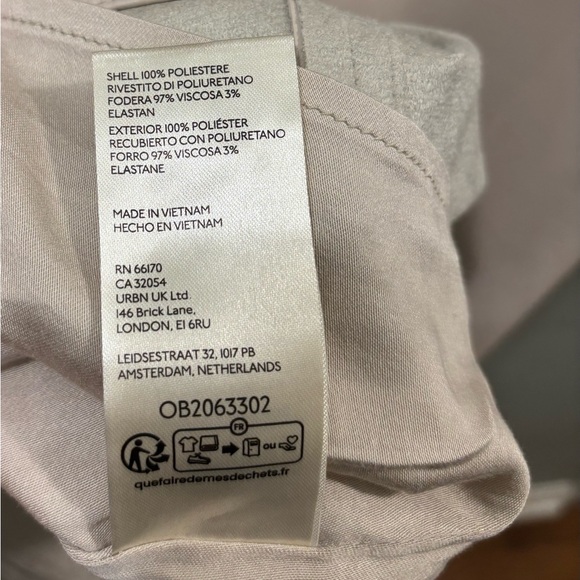 Pilcro by Anthropologie Shift Faux Leather Mini Dress NWT SZ 4 - Picture 6 of 11